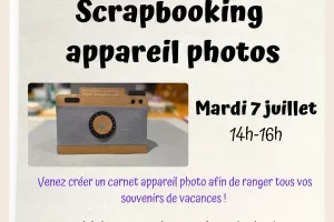 Scrapbooking appareil photo