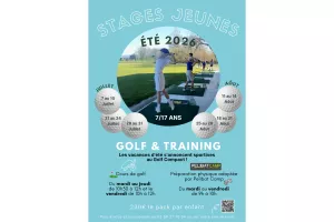 Stages jeunes golf et training
