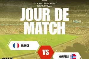 Match Coupe du Monde 2026 France Norvège