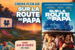 Festival les Z'Étangs d'art - Cinéma de plein air - Sur la route de papa