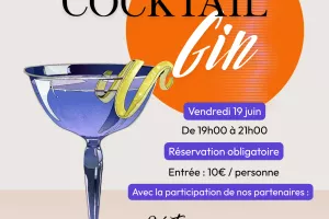 Soirée Gin et Cocktails à l'Atrium