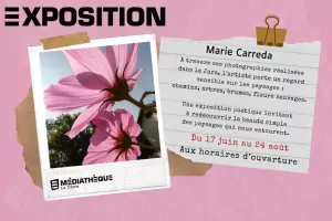 Médiathèque Le Dôme : Exposition Marie Carreda