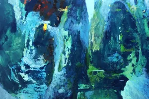 Exposition de peinture d'Isabelle De Voldère "Nuit d'été"