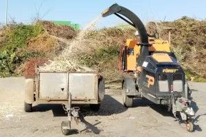 Broyage de végétaux à la déchèterie de la Massonne (sur inscription)