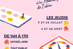 Ateliers - Cet été c'est jeux de société !