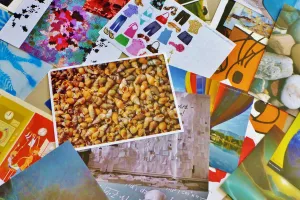 Atelier - carte postale intemporelle
