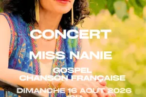 Concert de Miss Nanie à l'église de Brommat