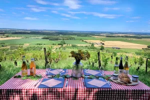 À Table dans les Vignes