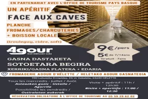Visite et apéritif face aux caves - Musée du Pastoralisme Agour