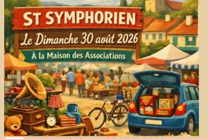 Vide-grenier à Saint-Symphorien