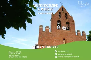 VISITE NOCTURNE : MAUZAC