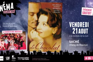 Cinéma en plein air - Le chocolat
