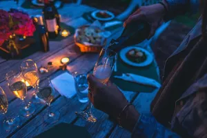 Soirée Champagne & brasero sous les étoiles