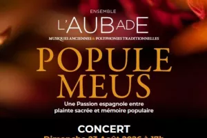 Concert à Cajarc : Popule meus, quid feci tibi ?