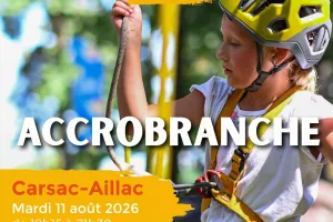 ÉTÉ ACTIF : Accrobranche à Carsac-Aillac