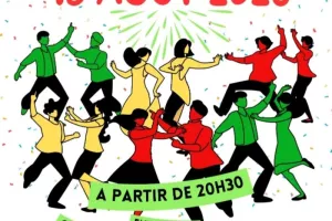 bal folk animé par des musiciens locaux