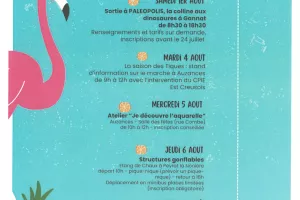 AGIR : Animation de l'été en famille JUILLET