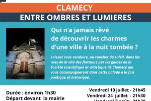 Visite commentée - Clamecy - Entre ombres et lumières