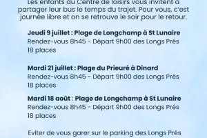 Cet été on part à la plage.