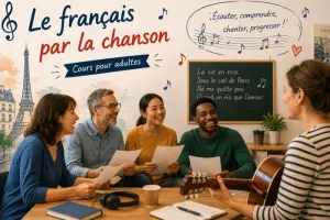 Français Langue Étrangère (FLE) - Le français par la chanson - NOUVEAU!