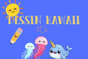 Dessin kawaii été