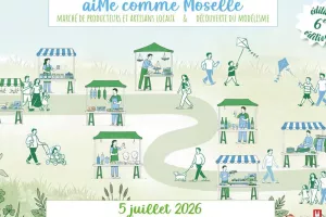 Marché des producteurs et découverte du modélisme
