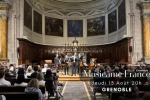 Concert à Grenoble : Ravel, Debussy, Vivaldi, Cantemir, Mozart, Bach, Doppler, Piazzolla, Waxman