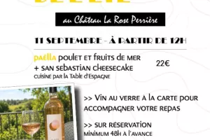 Les Déjeuners de l’Été au Château La Rose Perrière