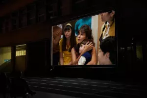 Séance de cinéma plein air