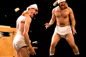 Clown "Slips inside", au Théâtre Alexis Peyret