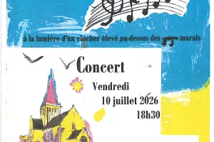 Concert « À la lumière d’un clocher élevé au-dessus des marais »