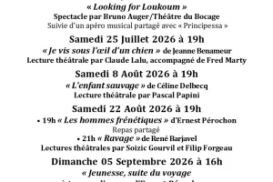 Lectures et spectacles au jardin - Lecture théâtrale