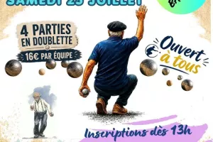 CONCOURS DE PÉTANQUE DU FOYER RURAL