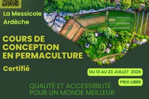 Cours de Conception Permaculture (CCP), certifié