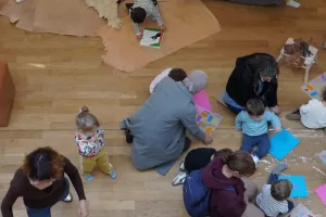 Doudou au Frac-Arto : visite jeunes enfants