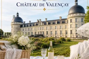 Pique-nique en blanc au Château de Valençay
