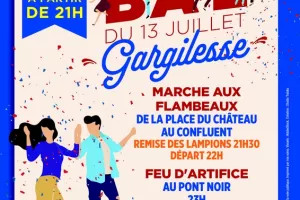 Défilé aux lampions, feu d'artifice et bal