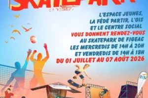 Un été au Skatepark à Figeac