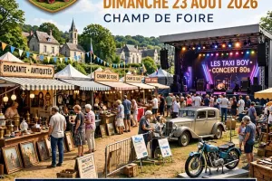 RASSEMBLEMENT VEHICULES, BROCANTE & CONCERT