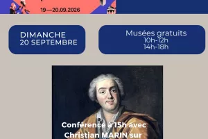 Journées Européennes du Patrimoine: Conférence de Christian Marin