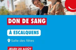 🩸 Collecte de sang : 20 Août 2026