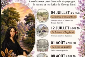 Balade littéraire et biodiversité en Berry à Gargilesse