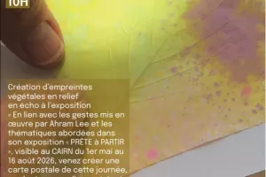 Atelier création de cartes postales