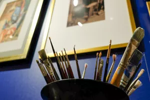 Exposition " De la céramique au cyanotype "