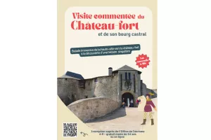 Visite guidée du château fort de Mauléon et son bourg castral