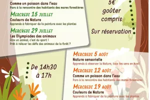 Anim’ tes vacances d’été
