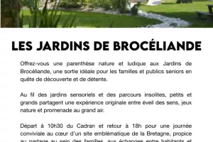 SORTIE FAMILLES AUX JARDINS DE BROCÉLIANDE