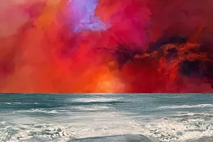 EXPOSITION "A FLEURS D'ELEMENTS" DE MARTINE COUPAUD ET EVELINE GALY - CHEZ ARABESQUE