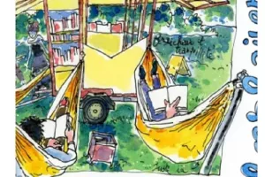 Bons baisers de l'Astromobile : Lectures et atelier d'illustration à Monviguier