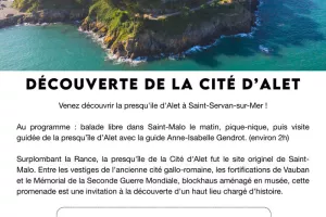 Sortie adultes / seniors : découverte de la cité d’Alet